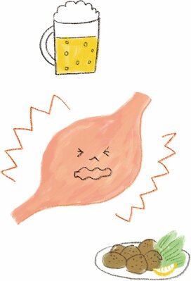 その胸やけ、「逆流性食道炎」かも!?食事と生活習慣に気をつけましょう！