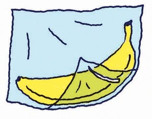 バナナが黒くなりにくい保存の方法