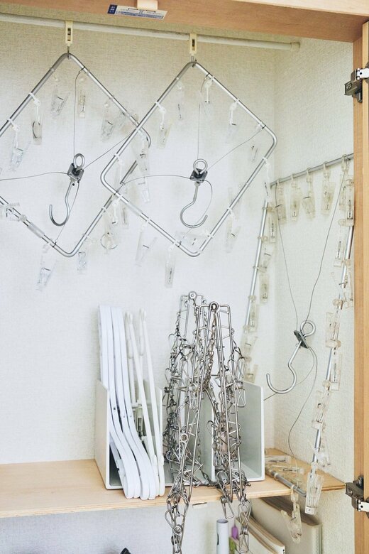 ハンガー収納画像