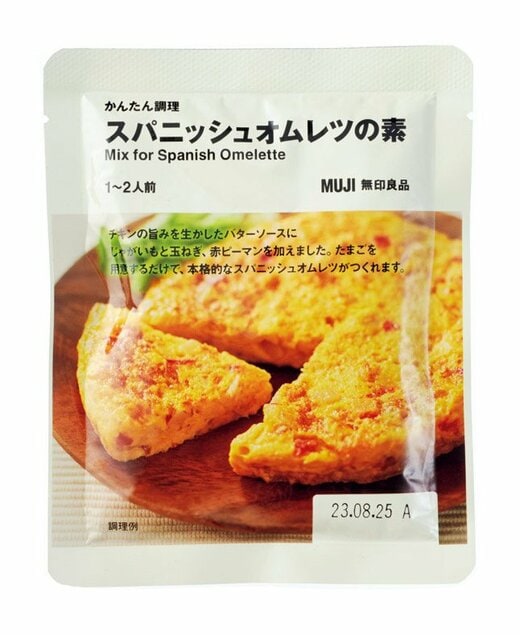 スパニッシュオムレツの素