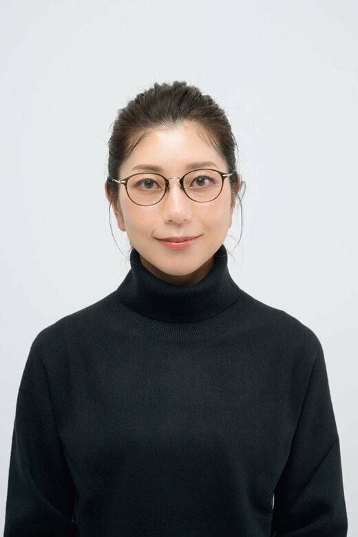 淡色×細めボストン画像