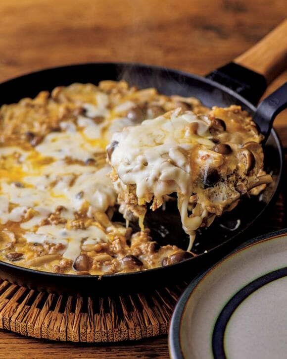 和風チーズオープンオムレツ