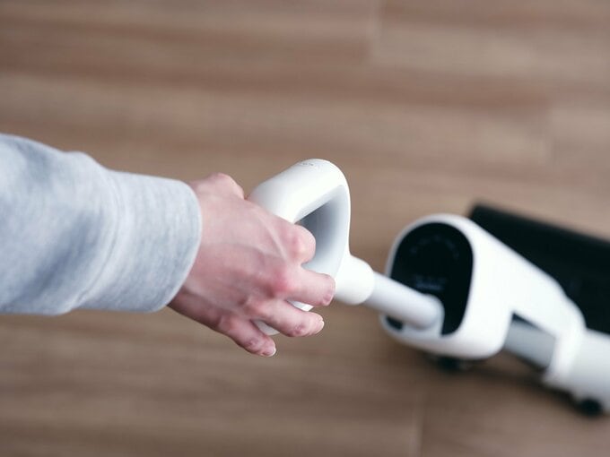 片手で操作できる