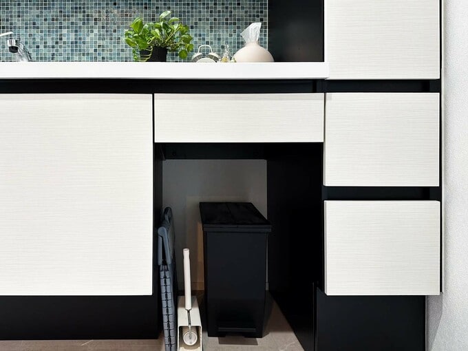 洗面所のオープンスペース