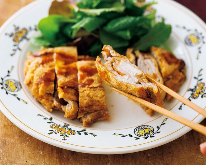 エリンギ入りミルフィーユトンカツ