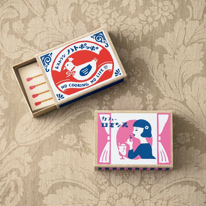 マッチ箱風パッケージメモ