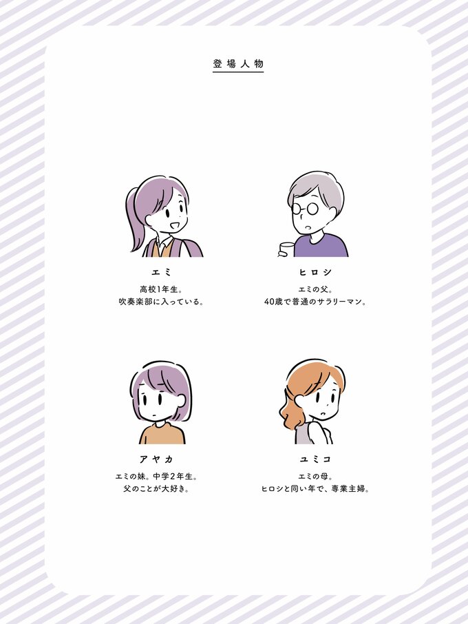 家族を忘れた父との23年間の登場人物
