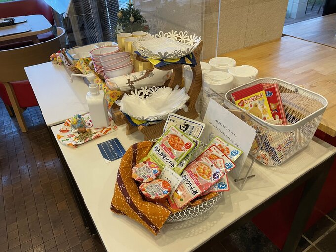離乳食や取り皿