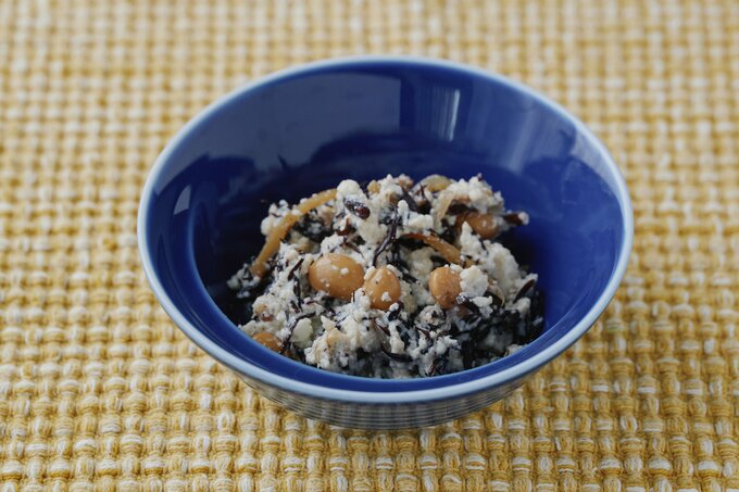 ひじきの煮物をアレンジ2