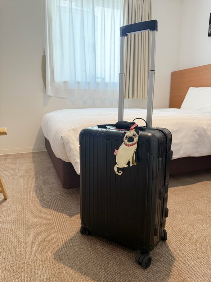 スーツケースの目印