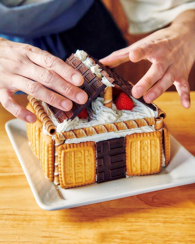 屋根をとりつける