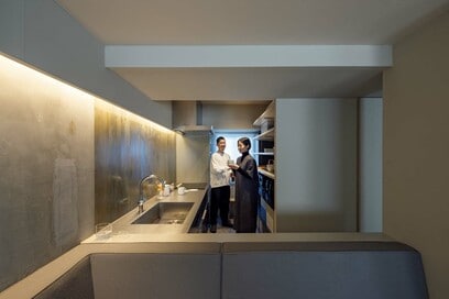 美しくて使いやすいキッチンをマンションリノベで実現：建築家夫婦の自邸