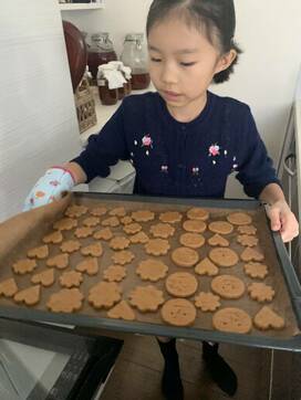 小学4年生でも上出来！手づくりきな粉クッキー