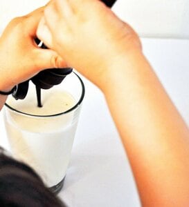 お好みでシロップの量は調節してください