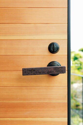 Yさん邸ドアノブ