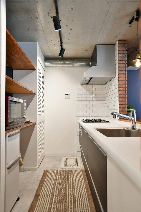 数人で料理ができるキッチン