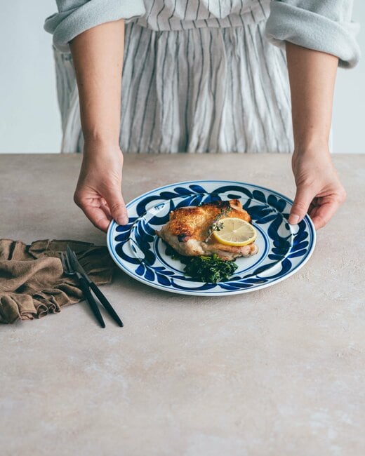 大柄の器に盛れば特別なひと皿に