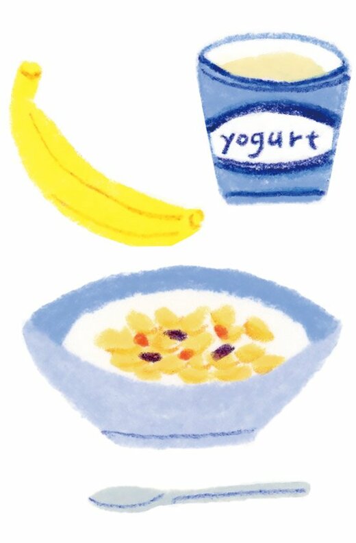 朝ごはんイラスト