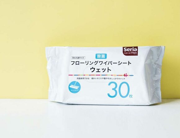 フローリング用シートを家じゅうで消費してピカピカに