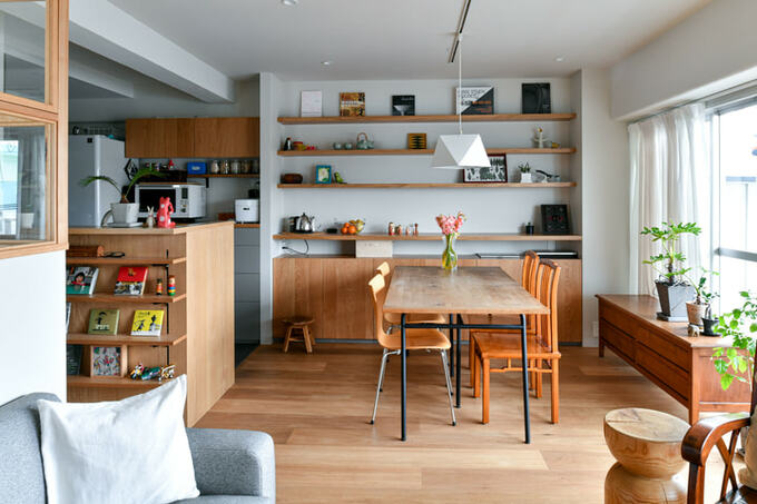 岡野さん宅のLDK