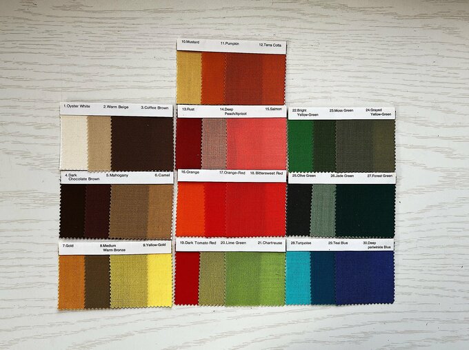 木村さんのカラーチャート