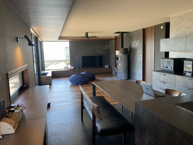 LDKで仕事するときの場所