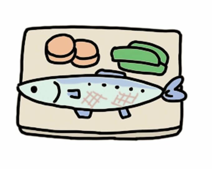 イラストさかな