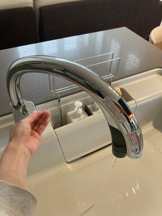 キッチンのタッチレス水栓