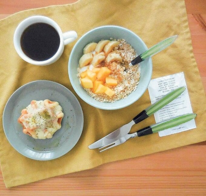 フルーツとコーヒー