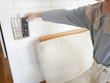 子どもの「片づく習慣が身につく」リビング収納。おもちゃやリモコンも散らからない