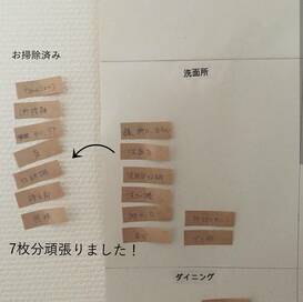 冷蔵庫の在庫管理も、大掃除も。家事が効率化する「ふせん術」