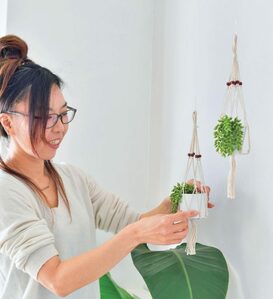 グリーンをつり下げ