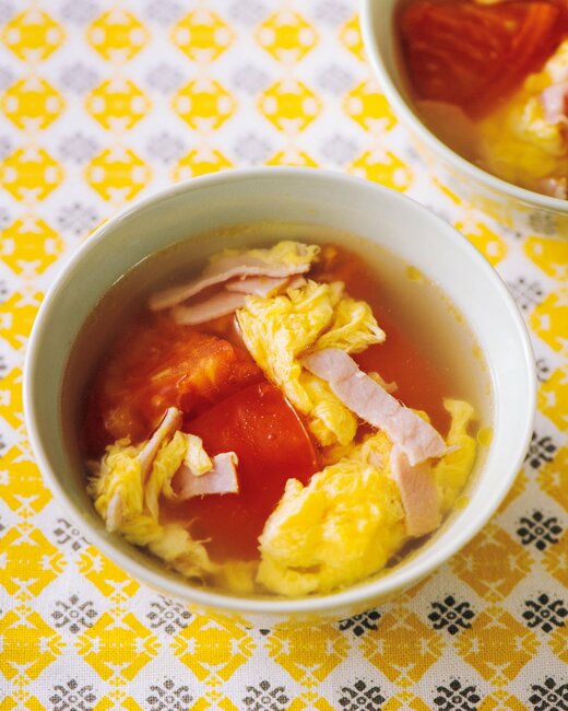 トマトと卵のスープ