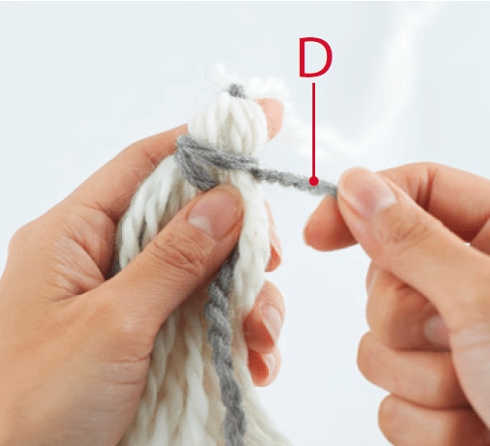 タッセルのネックをつくる