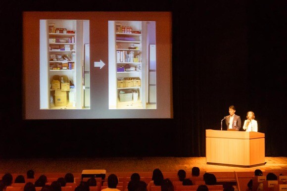 実際の事例をプレゼンテーション