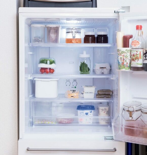 冷蔵庫開いた状態