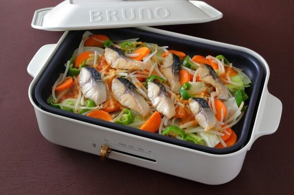 ノルウェー塩さばと野菜のみそ焼き