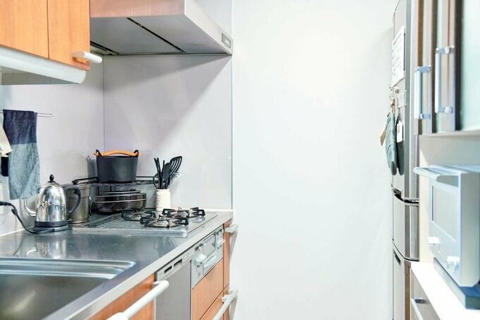 片付いたキッチン