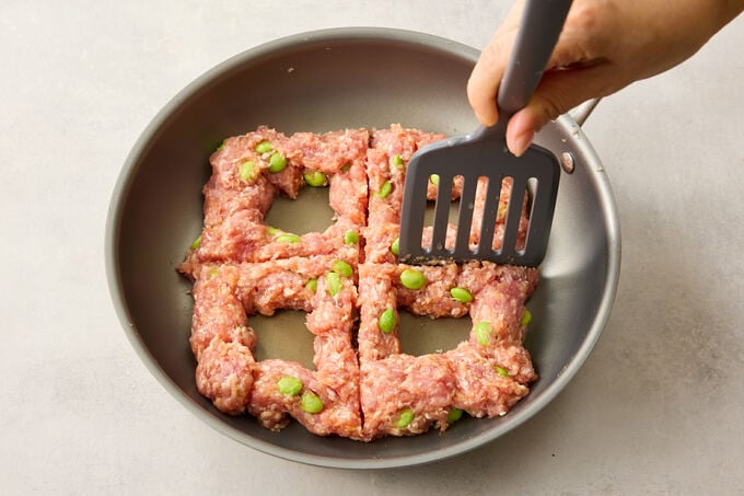 ハンバーグサンド つくりかた