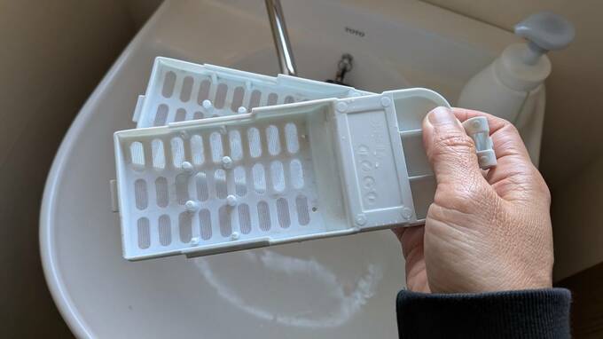 ゴミを取り除けば、カビもにおいもゴミの再付着も防げる