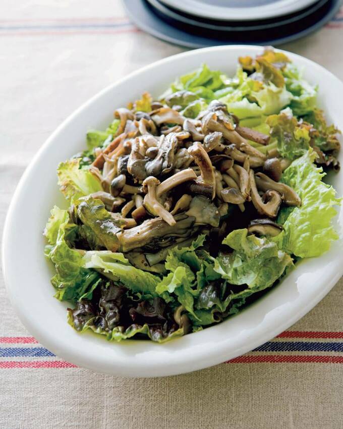 キノコのサラダ