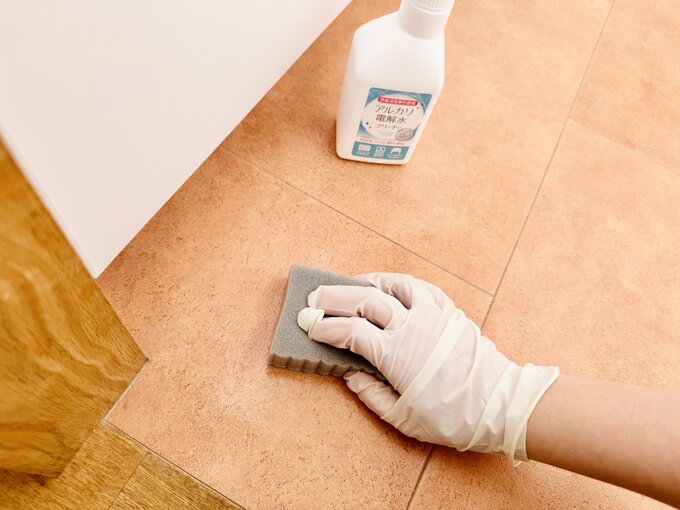 床掃除の方法