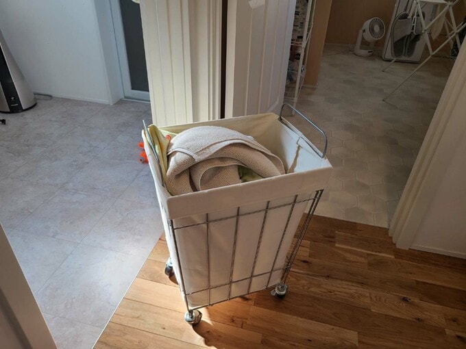 ランドリールームまでの動線