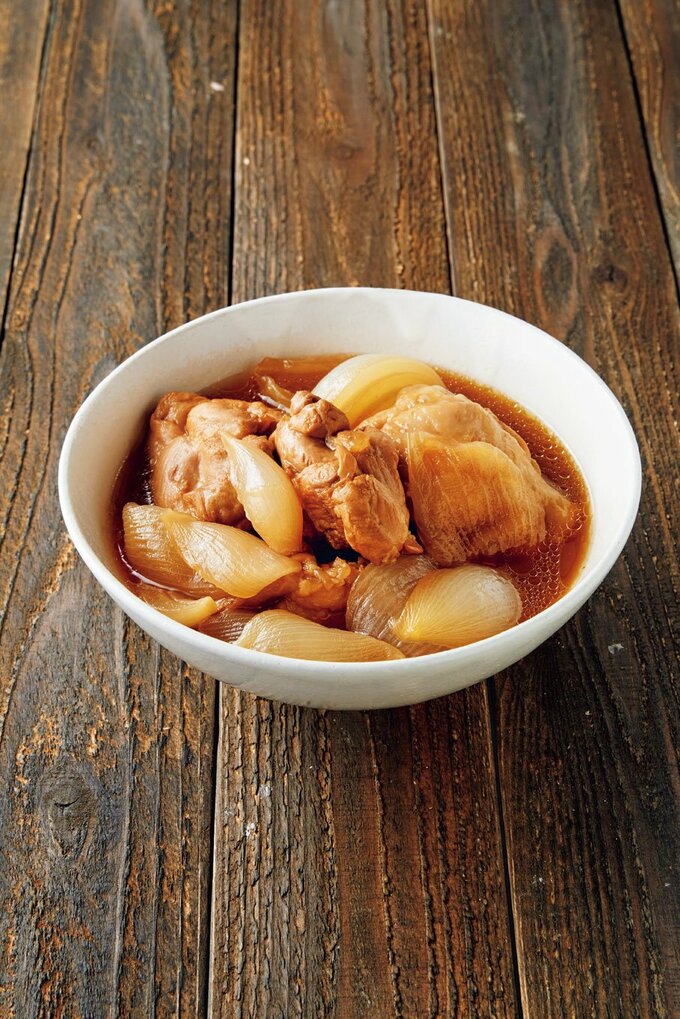 鶏肉とタマネギ料理