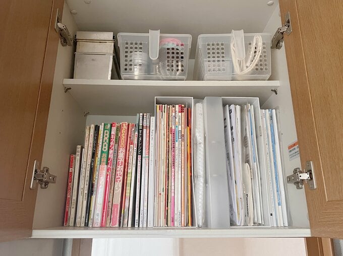 キッチン吊戸棚収納