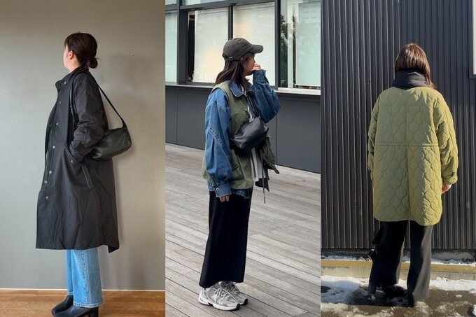 冬服のコーディネート