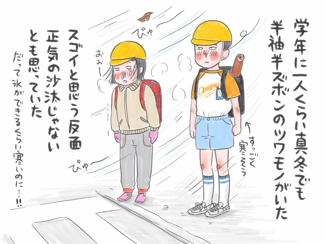 コレクション 昔の人 服 寒い