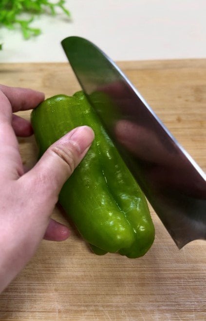 ピーマン切り方