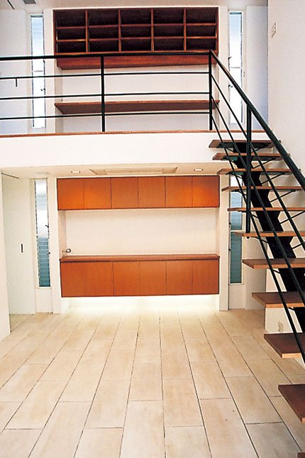 居間1北面の仕上がり