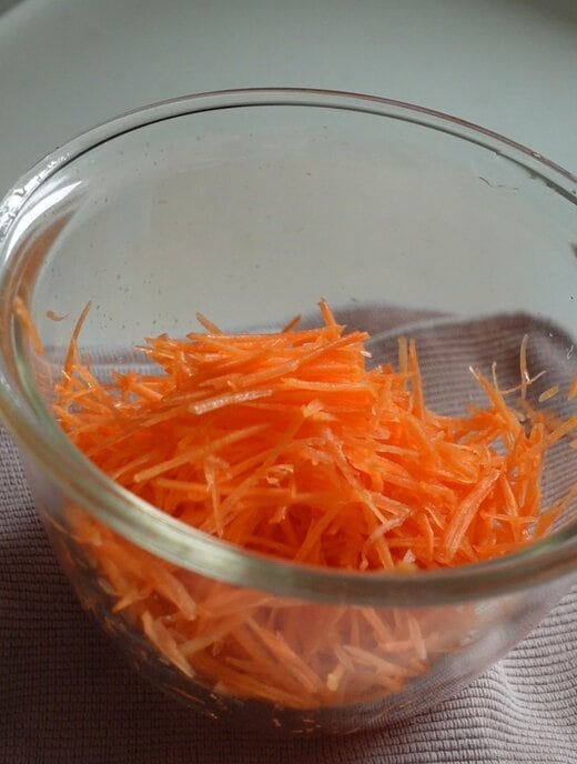 ニンジンせん切り
